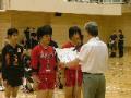 第31回熊本県中学選抜バレーボール選手権大会(女子の部　優勝　大津中学校（菊池郡市）　)