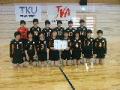 第31回熊本県中学選抜バレーボール選手権大会(女子の部　２位　鏡中学校（八代）)
