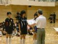 第31回熊本県中学選抜バレーボール選手権大会(女子の部　３位　八代市立第四中学校)
